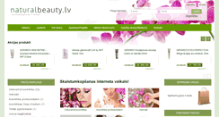 Desktop Screenshot of naturalbeauty.lv