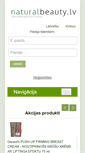 Mobile Screenshot of naturalbeauty.lv