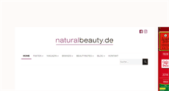 Desktop Screenshot of naturalbeauty.de